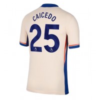 Maglia Calcio Chelsea Moises Caicedo #25 Seconda Divisa 2024-25 Manica Corta